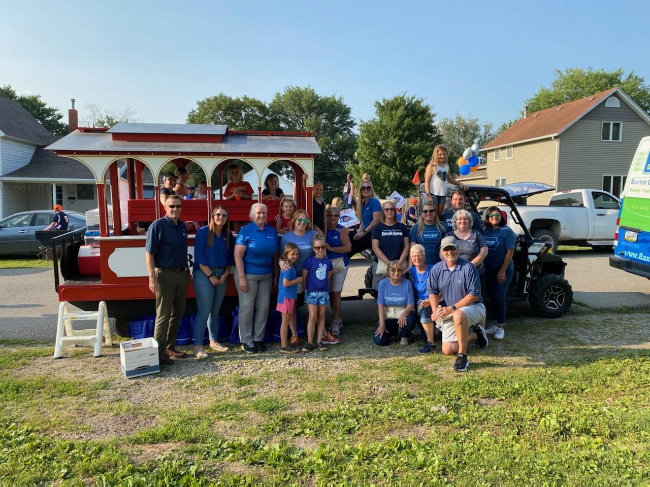 Bank Iowa Participates in the Jasper County Fair Parade